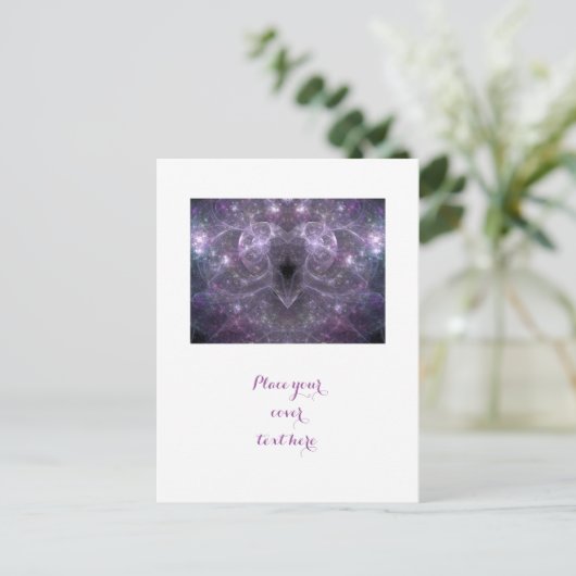 Energie van de liefde briefkaart (Staand voorkant)