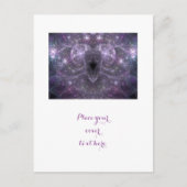 Energie van de liefde briefkaart (Voorkant)