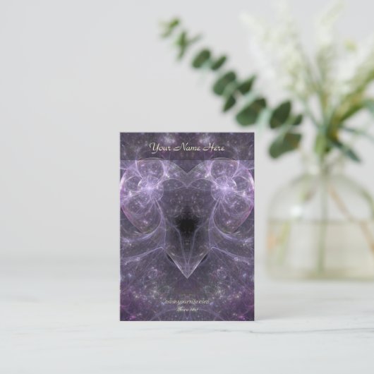 Energie van de liefde visitekaartje (Staand voorkant)