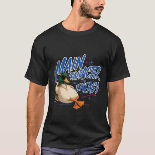 Energie van Hoofdpersonage T-shirt (Voorkant)