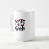 Energie voor de Wedstrijd Koffiemok (Voorkant links)