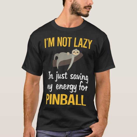 Energiebesparende Flipperkast T-shirt (Voorkant)