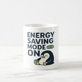 Energiebesparende modus aan- Ontwerp van een schat Koffiemok