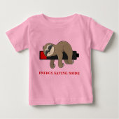 Energiebesparende modus | Funny Sloth Sjabloon (Voorkant)