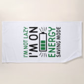 Energiebesparende modus strandlaken (Voorkant)