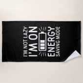 Energiebesparende modus strandlaken (Voorkant)