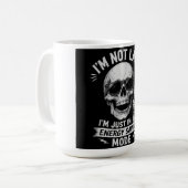 Energiebesparende skeletmodus koffiemok (Voorkant links)
