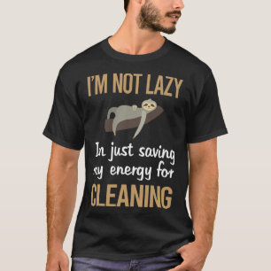 Energiebesparing bij het reinigen t-shirt