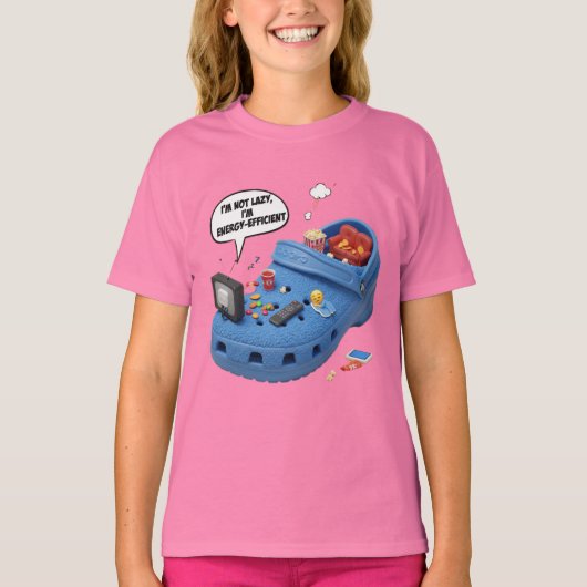 Energiebesparing, door Natasha Us   T-shirt (Voorkant)