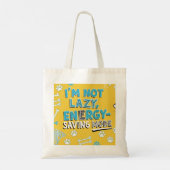 Energiebesparing offerte winkelen canvas tas (Achterkant)