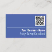 Energiebesparingsadviseur QR-code Visitekaartje (Achterkant)
