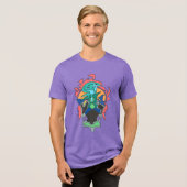 Energieboost Tri-Blend Shirt (Voorkant volledig)