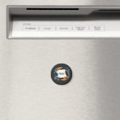 Energiecirkel – Aanpasbaar Tekstontwerp Magneet (Insitu (Vaatwasser))