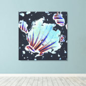 Energiecode 03E24 - Universeel Abstract Canvas Afdruk (Insitu (Houten vloer))