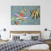Energiecode DY325 Canvas Afdruk (Insitu (Slaapkamer))
