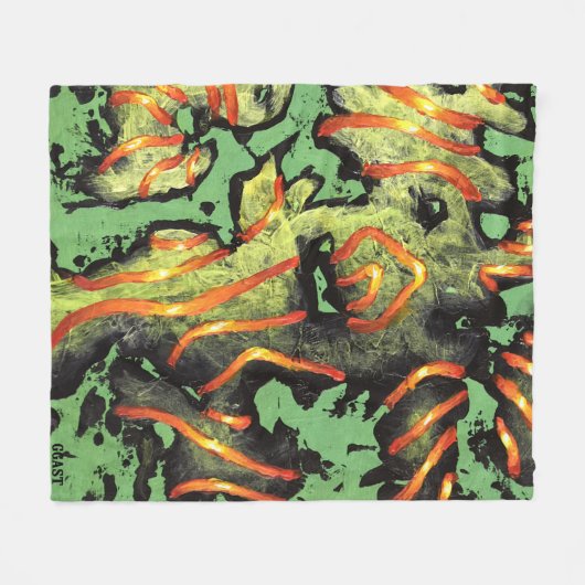 ENERGIECODE - GGAST - Fleece deken (Voorkant (Horizontaal))