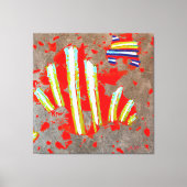 Energiecode o2324 - canvasprint canvas afdruk (Voorkant)