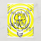 energiegeel briefkaart (Voorkant)