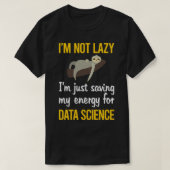 Energiegegevens opslaan t-shirt (Design voorkant)