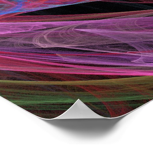 Energiegolven Poster (Hoek)