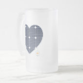 ENERGIEHART VAN SOLAR PANEL MATGLAS BIERPUL (Voorkant links)