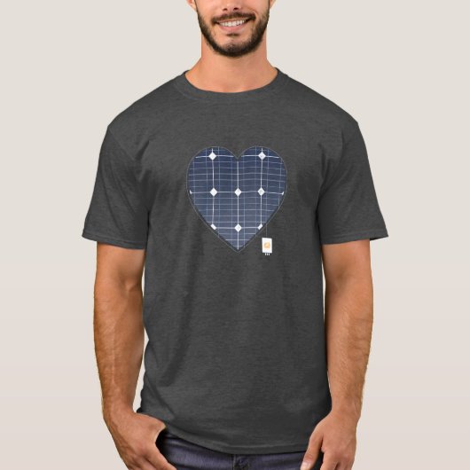 ENERGIEHART VAN SOLAR PANEL T-SHIRT (Voorkant)