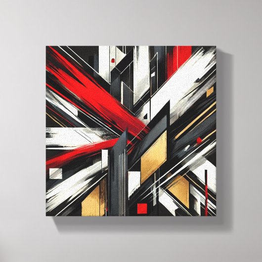 Energieke elegantie canvas afdruk (Voorkant)