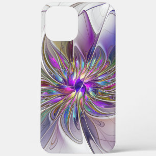 Energieke, kleurrijke abstracte fractale kunst blo Case-Mate iPhone case