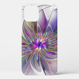 Energieke, kleurrijke abstracte fractale kunst blo Case-Mate iPhone case