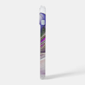 Energieke, Kleurrijke Abstracte Fractale Kunst Blo iPhone 15 Case (Linkerkant)