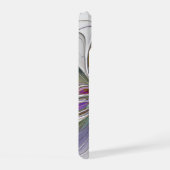 Energieke, Kleurrijke Abstracte Fractale Kunst Blo iPhone 15 Case (Rechterkant)