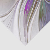 Energieke, kleurrijke abstracte fractale kunst blo tissuepapier (Detail)