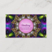 Energiekleurenhelling New age Visitekaartje (Achterkant)