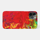 Energiepatroon met kleuruitbarsting Case-Mate iPhone case (Achterkant (horizontaal))