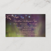 *~* Energiesubbels Noordelijke Lichten Wilde Tak Visitekaartje (Achterkant)