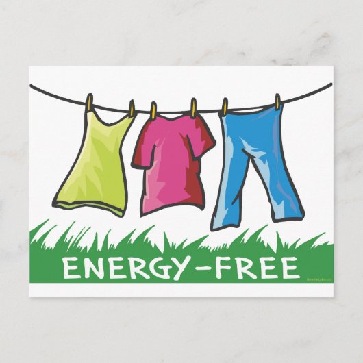 Energievrij Briefkaart (Voorkant)
