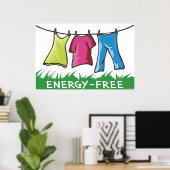 Energievrij Poster (Thuiskantoor)