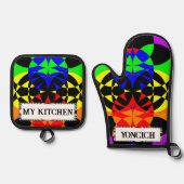 Energize door Kenneth Yoncich Ovenwant & Pannenlap Set (Voorkant)