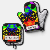 Energize door Kenneth Yoncich Ovenwant & Pannenlap Set (Voorkant / Achterkant)