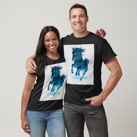 Energizing Elegance: Horse in Motion T-shirt (Unisex)