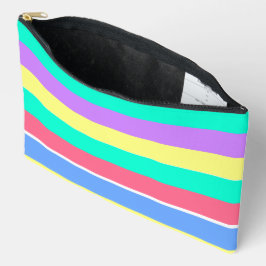 Energizing Spring Pastel Stripes Etui
