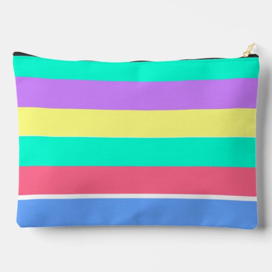 Energizing Spring Pastel Stripes Etui (Achterkant)