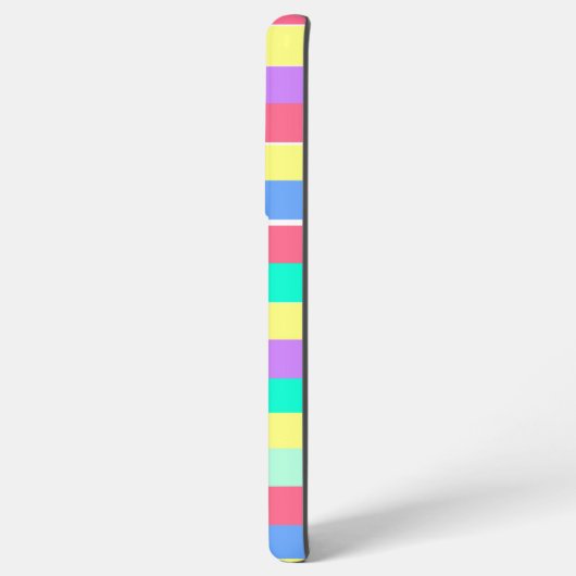 Energizing Spring Pastel Stripes Samsung Galaxy Hoesje (Achterkant horizontaal)