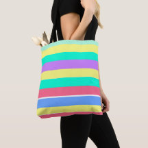 Energizing Spring Pastel Stripes