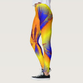 Energy Blue Sinaasappel Yellow Leggings (Links)