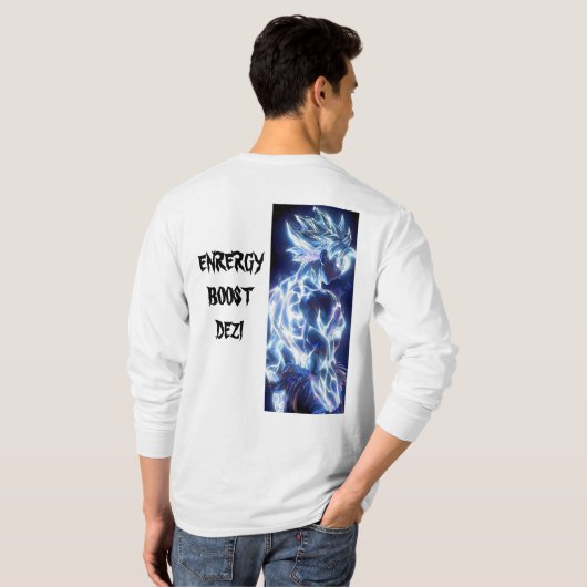 Energy Boost Dezi T-shirten T-shirt (Achterkant volledig)
