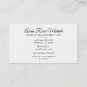 *~* Energy Burst Rays Healing Sparkles Reiki Visitekaartje (Achterkant)