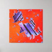 Energy Code 1CO24 canvasprint Canvas Afdruk (Voorkant)
