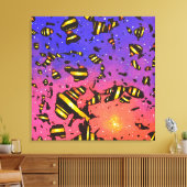 Energy Code 20CO24 - Opgespannen Canvasprint Canvas Afdruk (Insitu (Woonkamer))