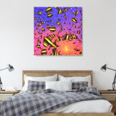 Energy Code 20CO24 - Opgespannen Canvasprint Canvas Afdruk (Insitu (Slaapkamer))